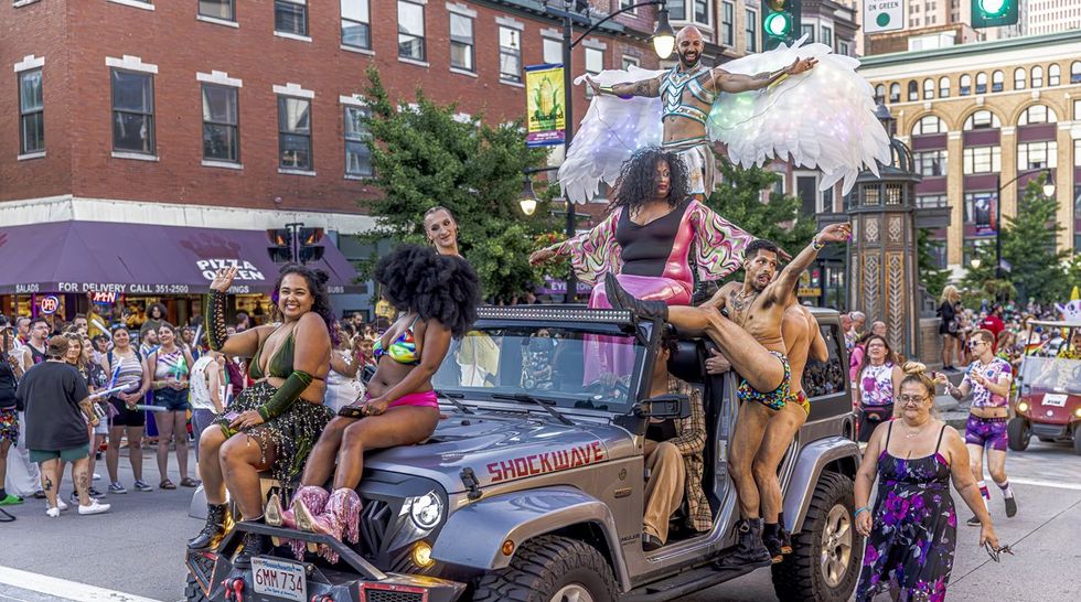 LGBTQ+ Celebration Pride Parade Festival Providence RI