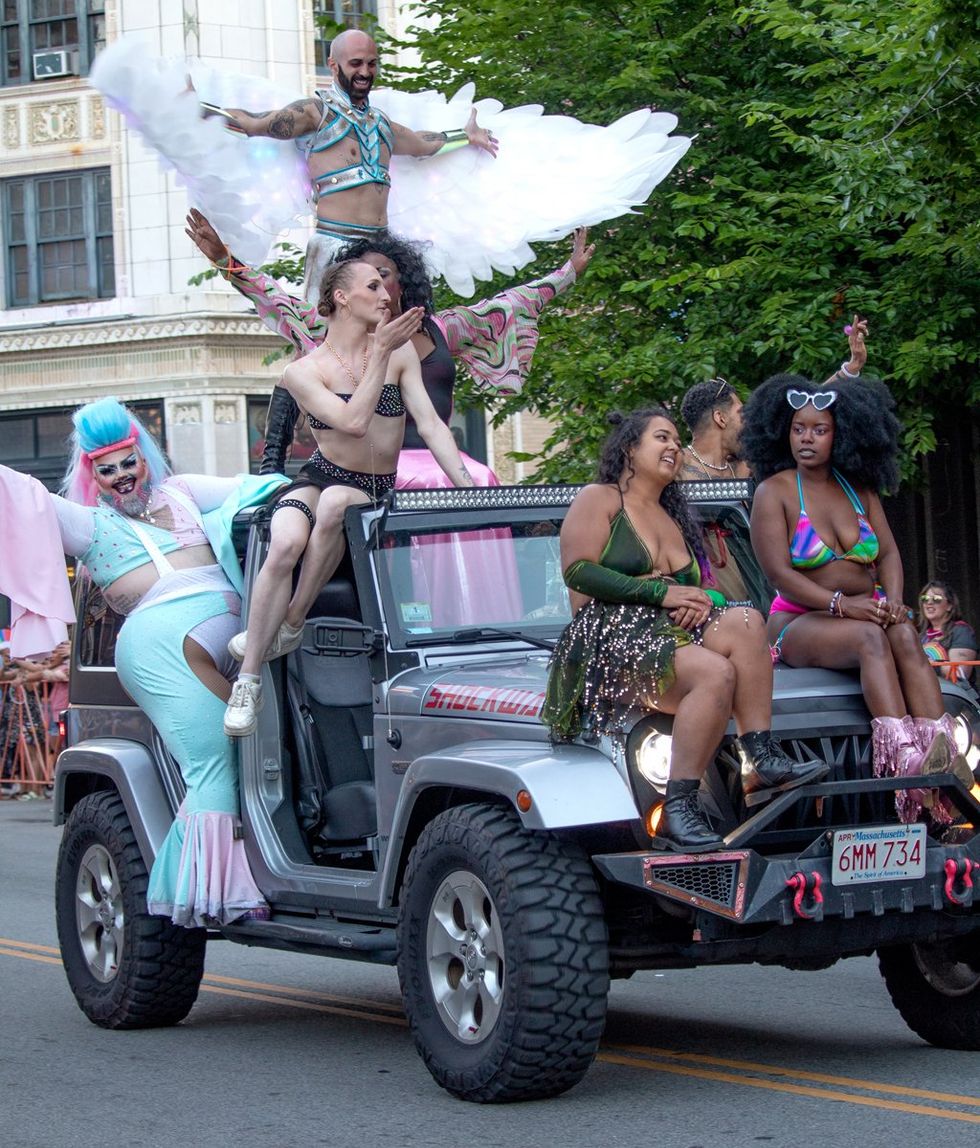 LGBTQ+ Celebration Pride Parade Festival Providence RI