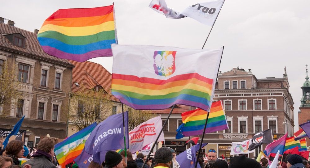 LGBTQ+ march in Gniezno, Poland 2019