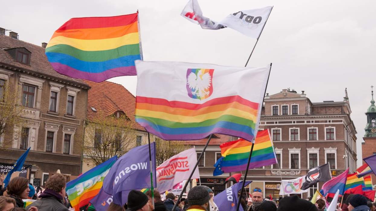 LGBTQ+ march in Gniezno, Poland 2019