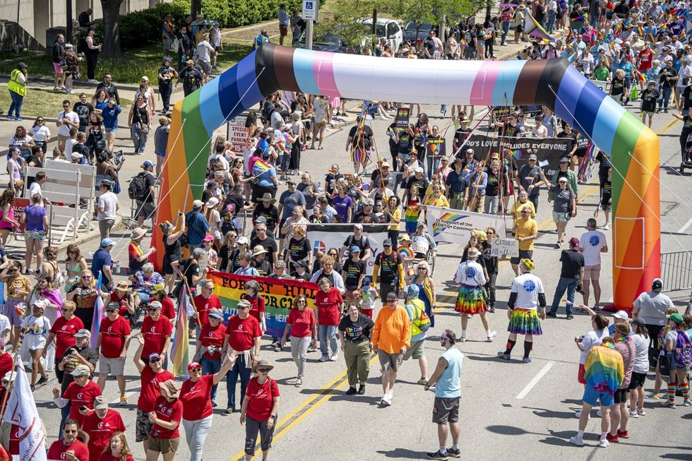 LGBTQ+ Pride Parade Celebration Festival Cleveland 2024