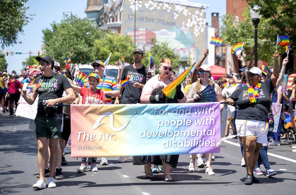 LGBTQ+ Pride Parade Festival Celebration Baltimore Maryland Caver Imaging