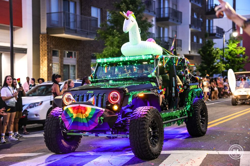 LGBTQ+ Pride Parade Festival Celebration Birmingham Central Alabama