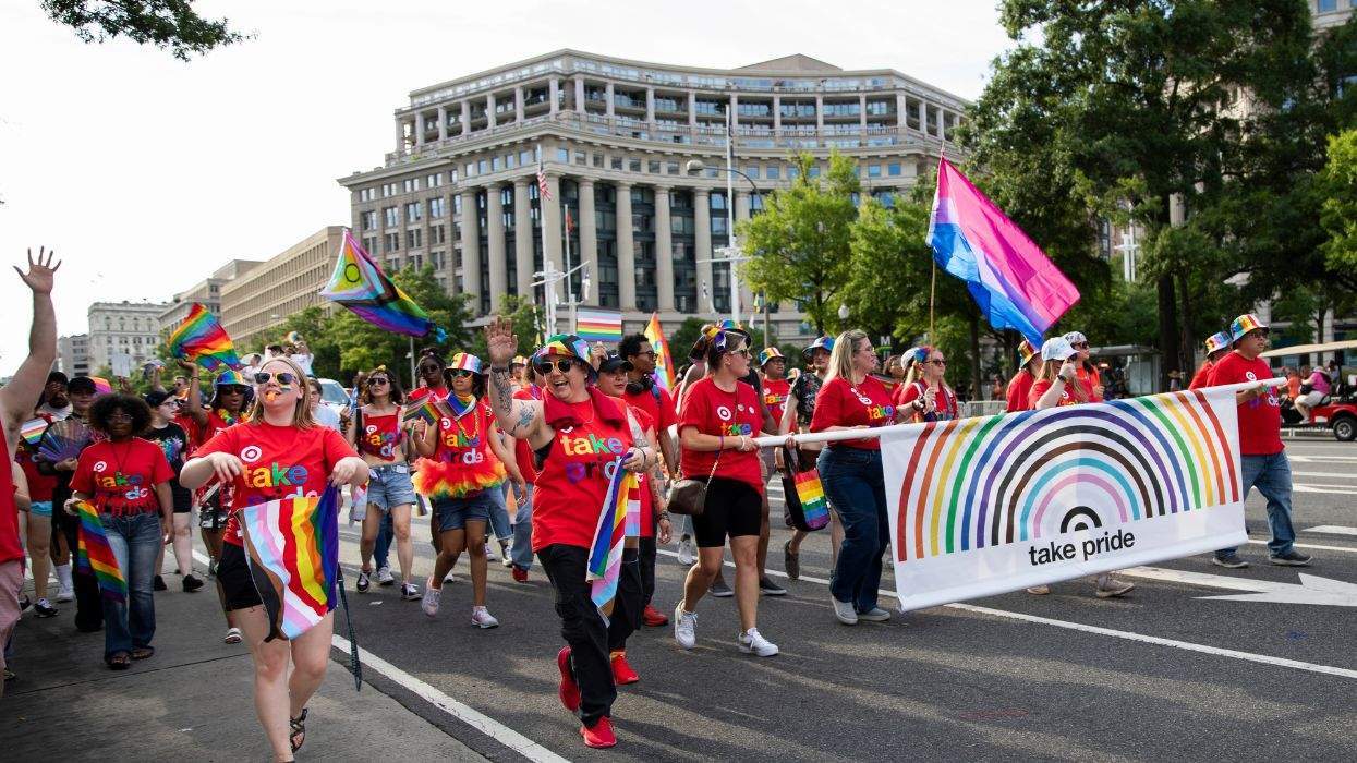 LGBTQ+ Pride parade in Washington DC in 2024