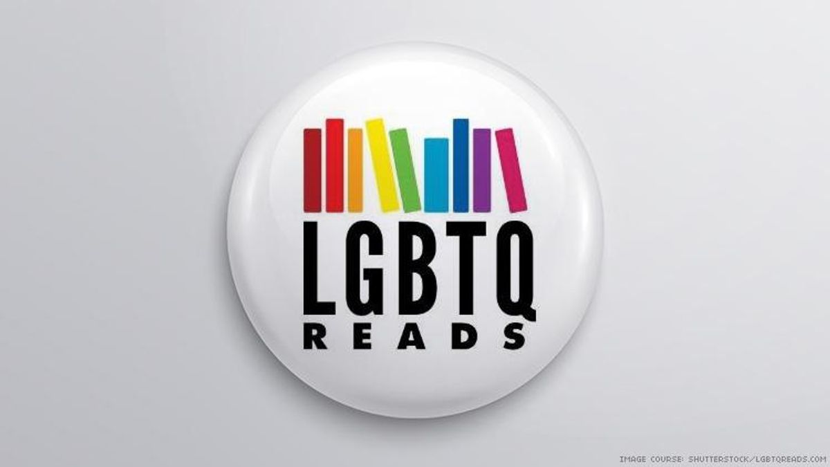 LGBTQ Reads button