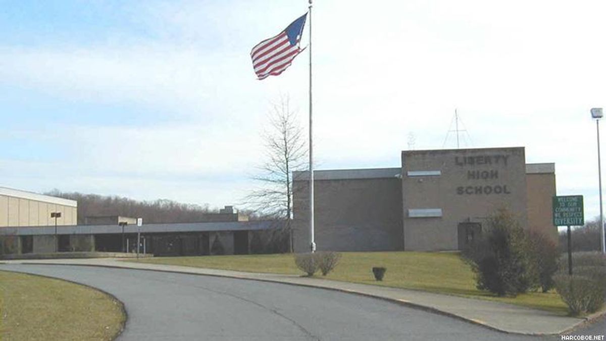 Liberty High School in West Virginia