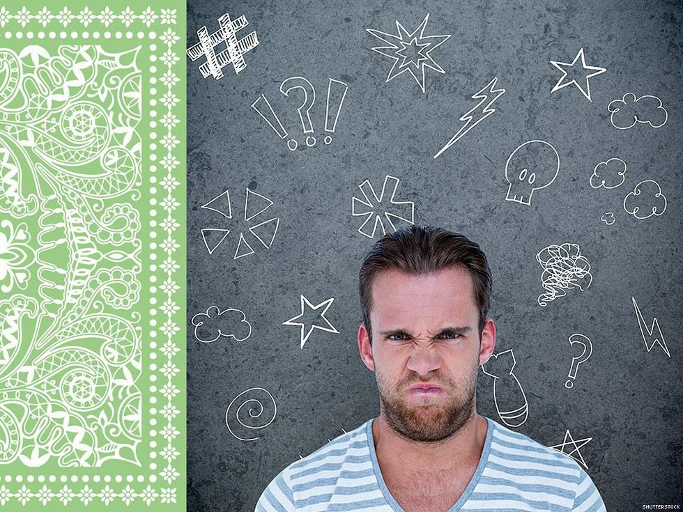 Light green on left = verbal abuse top. Light green on right = verbal abuse bottom.