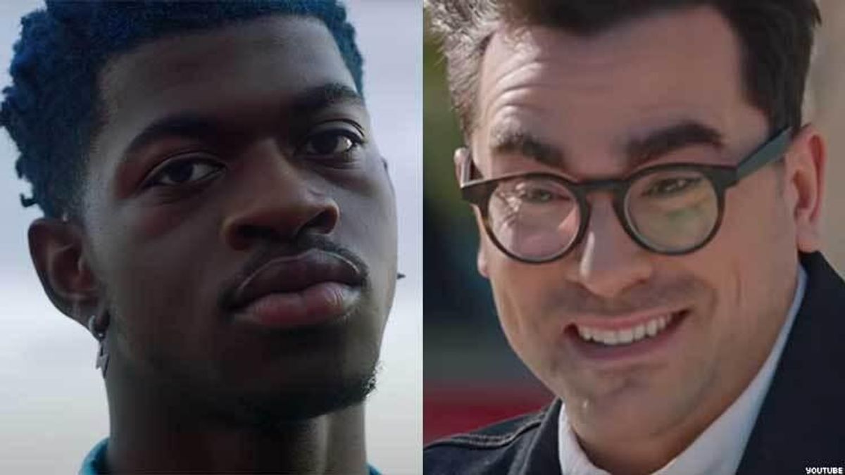 Lil Nas X and Dan Levy