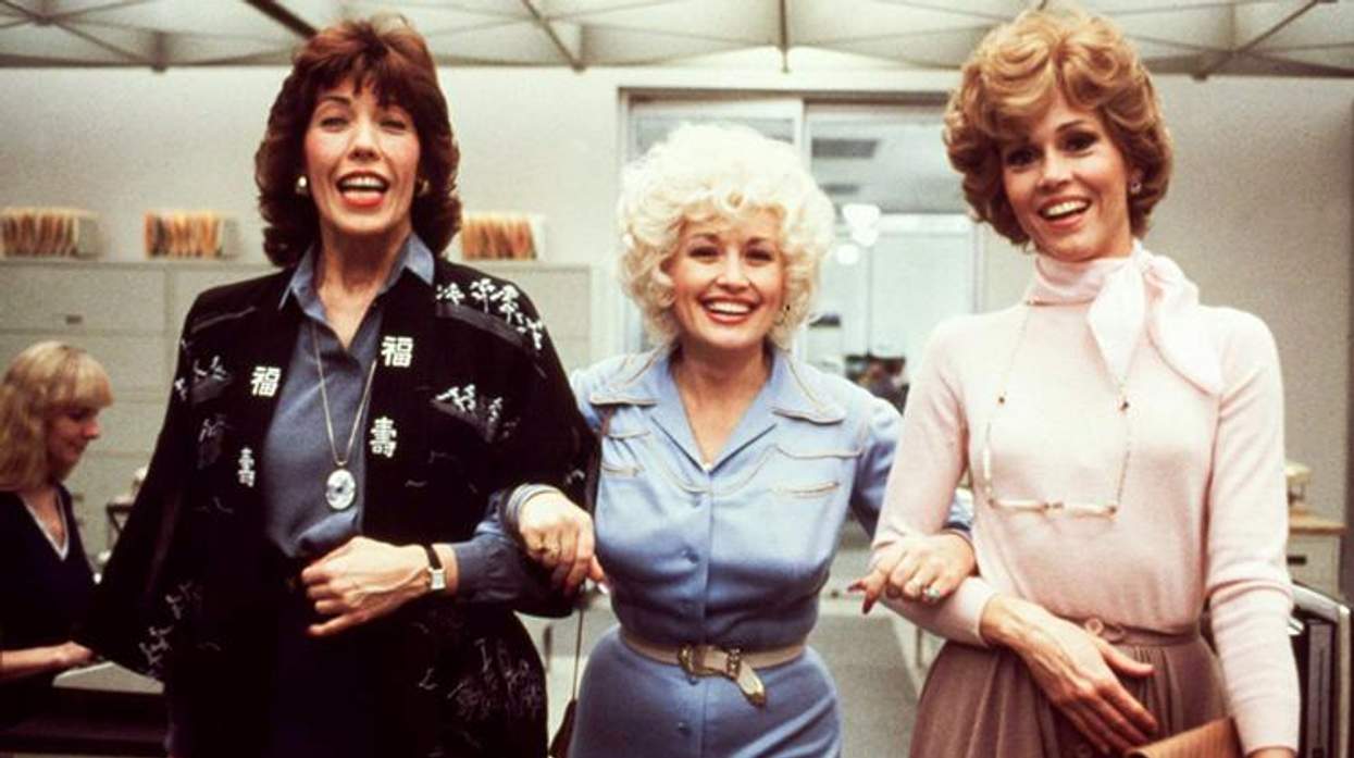 Lily Tomlin, Dolly Parton, and Jane Fonda