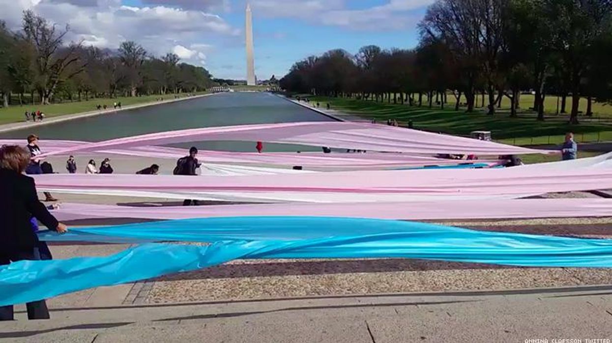 Lincoln Memorial Protest