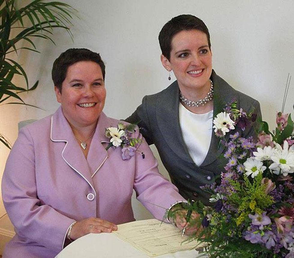 Linda and Bex, Scotland