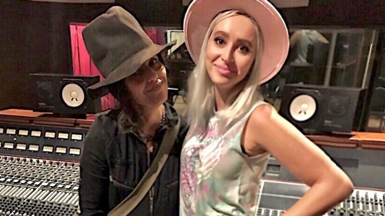 Linda Perry and Fjora