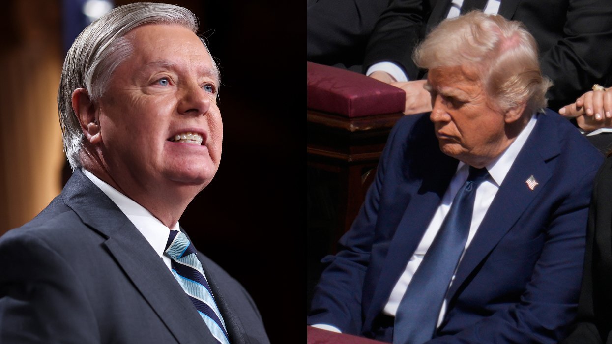 Oped Lindsey Graham says Trump should be pope. It's unholy