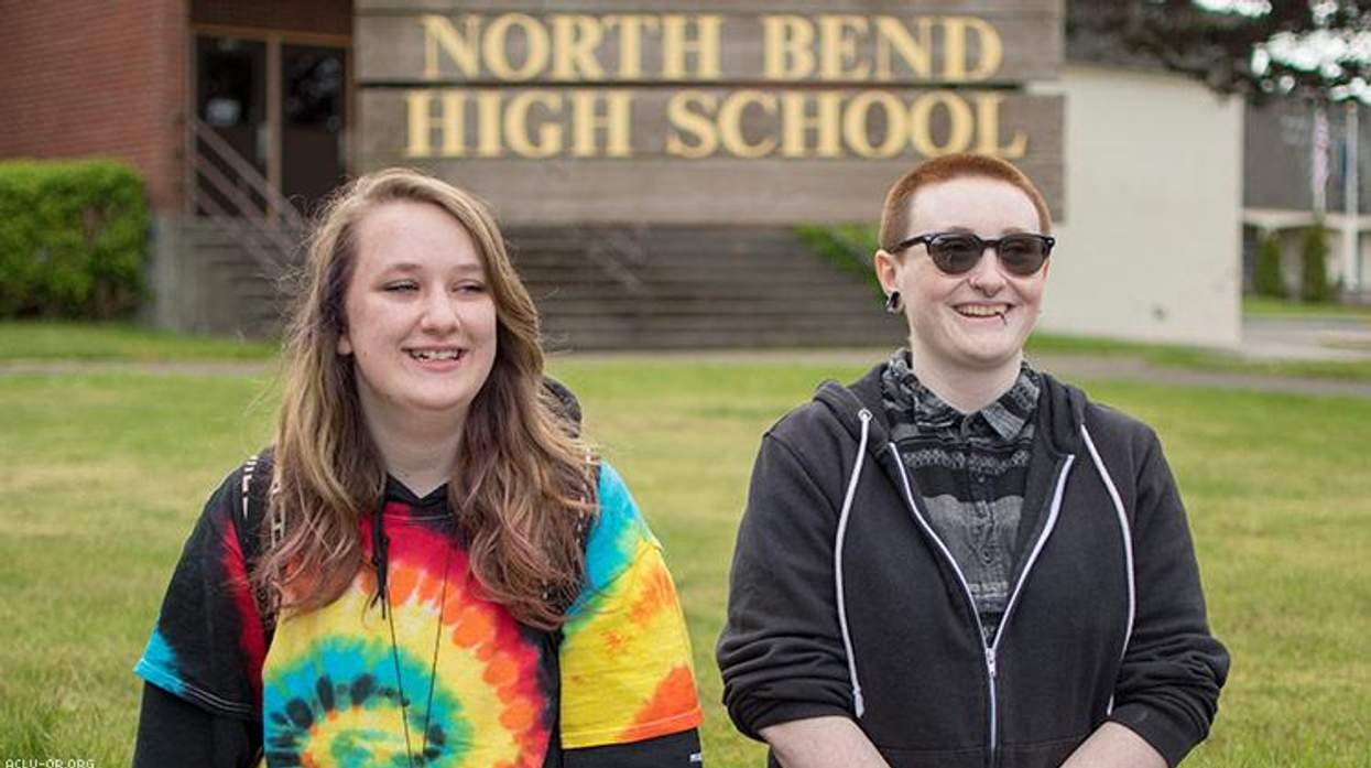 Liv Funk and Hailey Smith