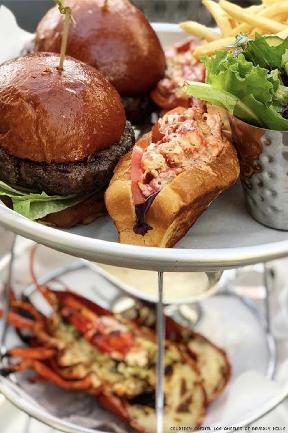 lobster on a bun