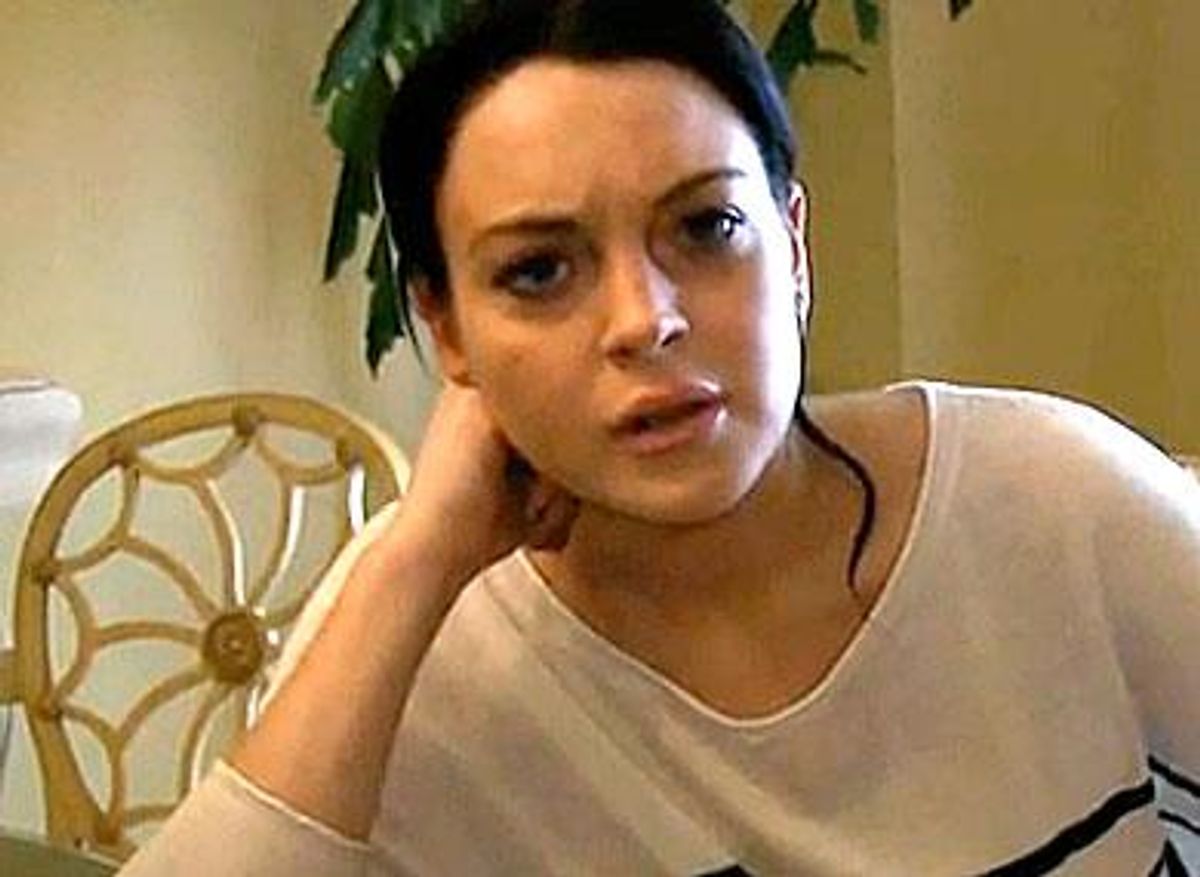 Lohan Ordered to Wear Alcohol monitoring Bracelet