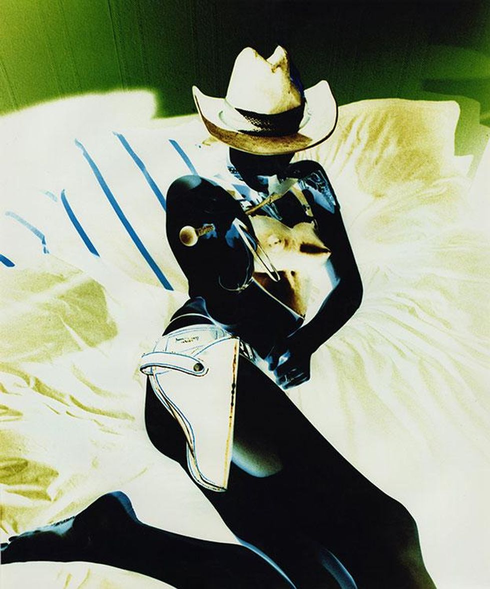 Lola Flash Vickster, 1999 Unique chromogenic print