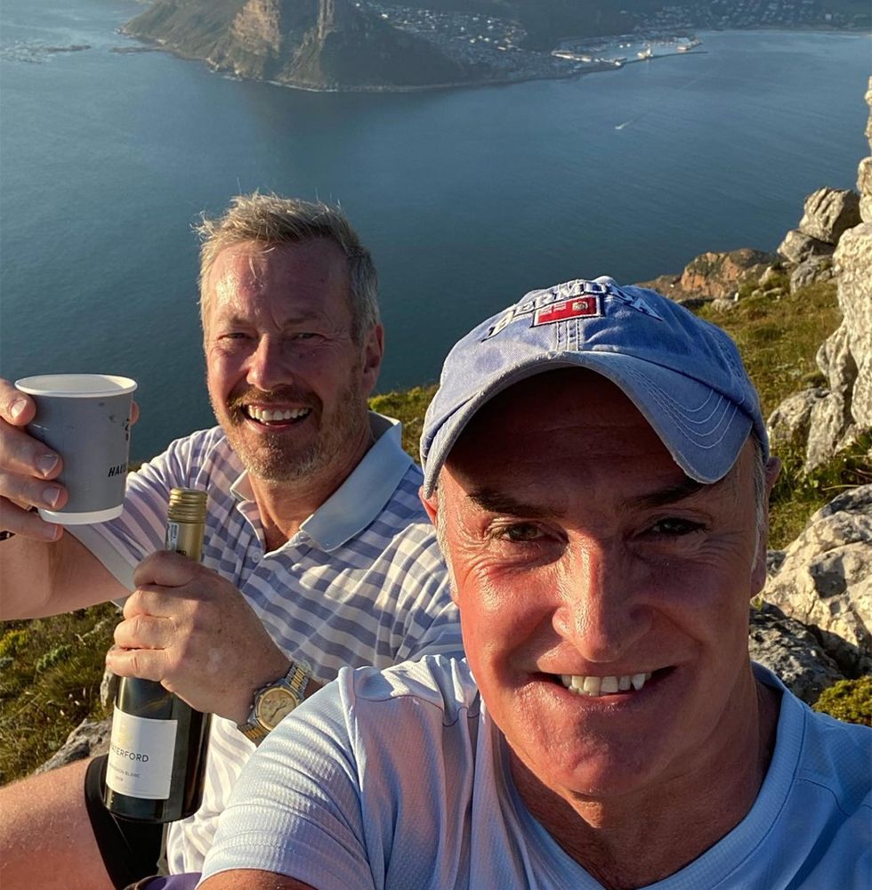 Lord Ivar Mountbatten and James Coyle