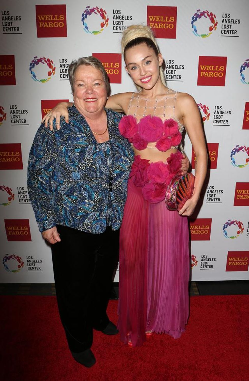 Lorri Jean and Miley Cyrus