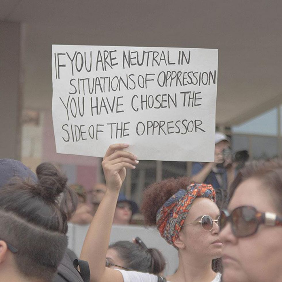 Los Angeles Anti-Trump Protest Signs