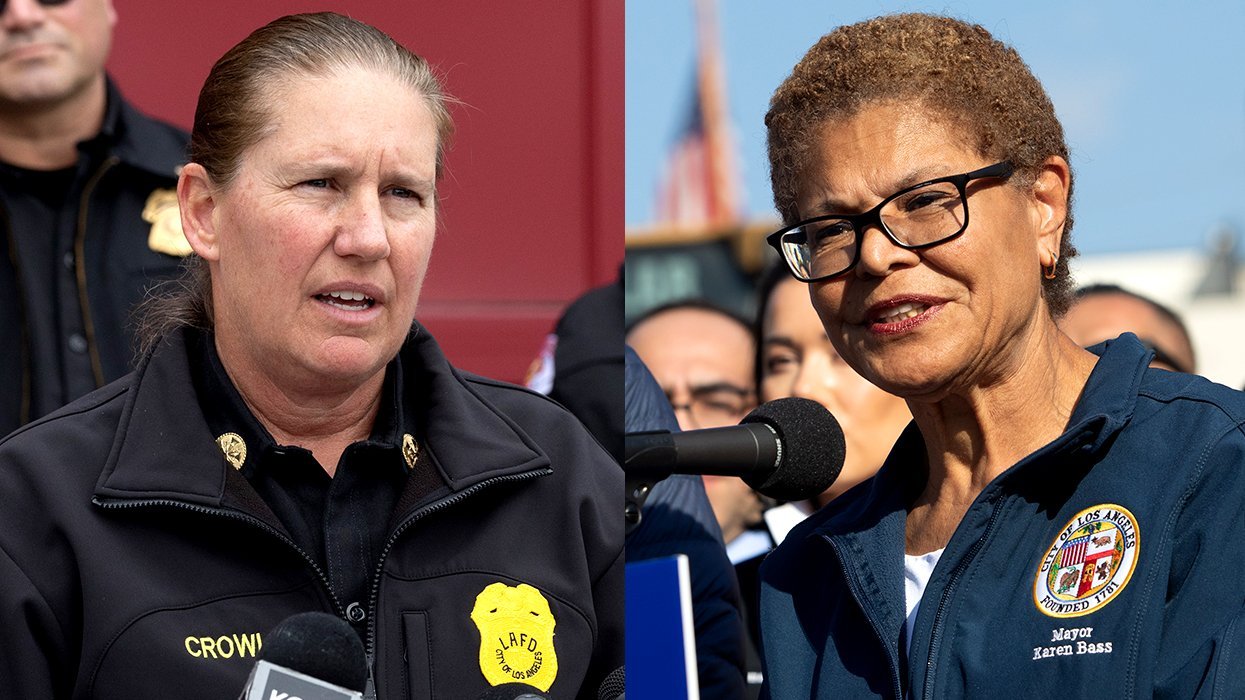 Los Angeles' out lesbian Fire Chief Kristin Crowley fired