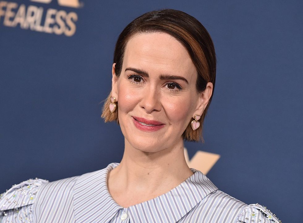 LOS ANGELES - JAN 09: Sarah Paulson {Object} arrives for \u2018The Way Back\u2019 World Premiere on January 09, 2020 in Los Angeles, CA