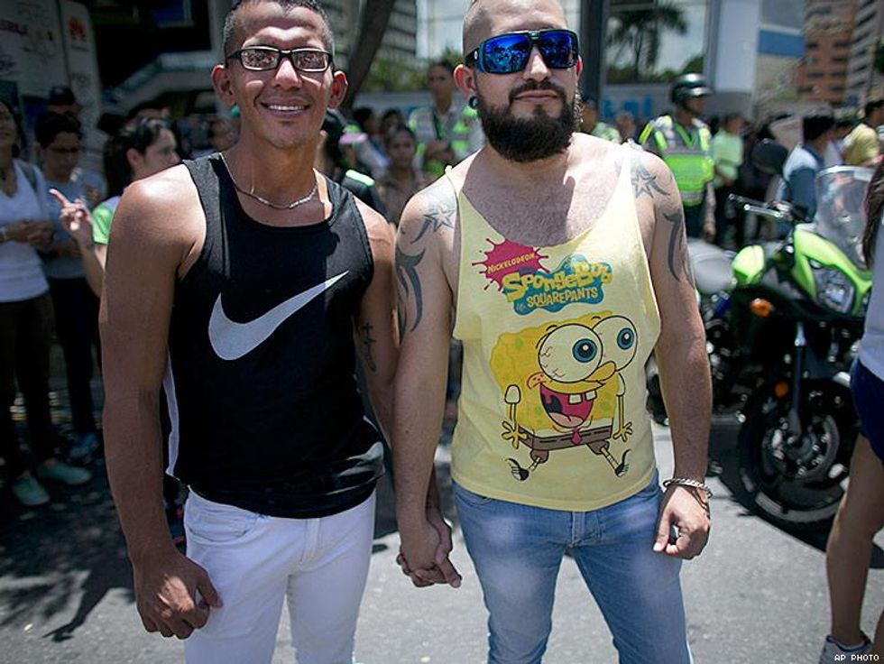 Love at Caracas Pride in Venezuela.