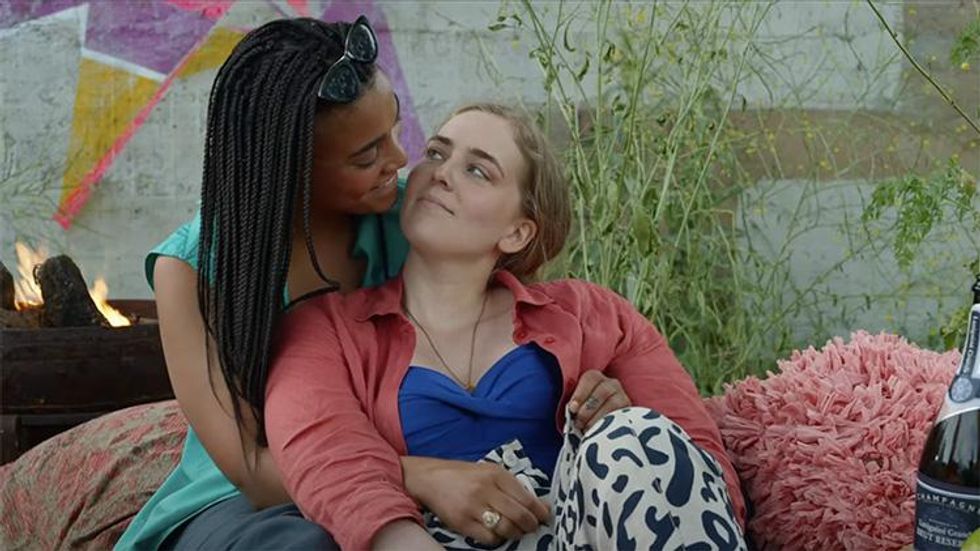 Lucy Barrett and Hannah Barlow in 'Sissy'