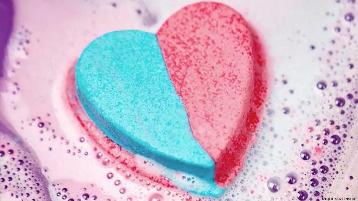Lush Releases New Trans Bath Bomb