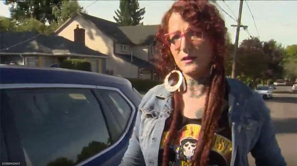 Lyft driver Marla Standing-Owl