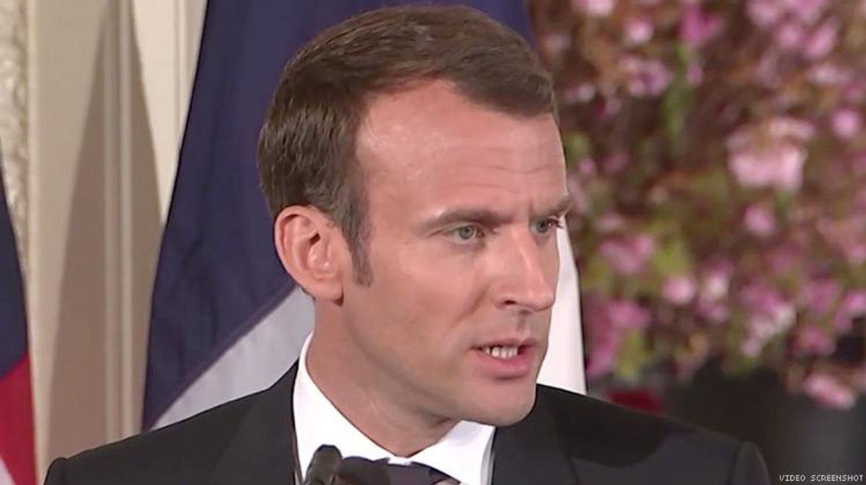 Macron To US Government: 'Stay Involved Globally'