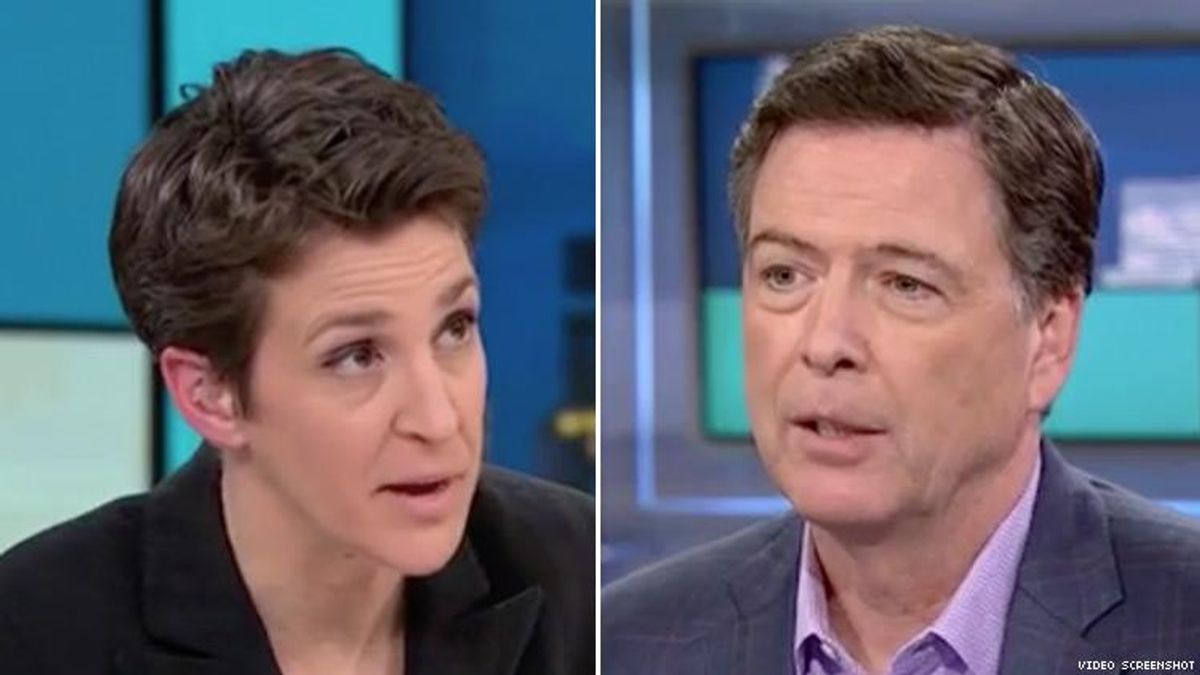 Maddow and Comey