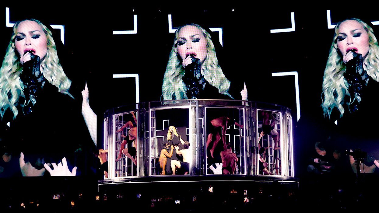 Madonna Celebration Tour NYC Tribute AIDS HIV Nurses