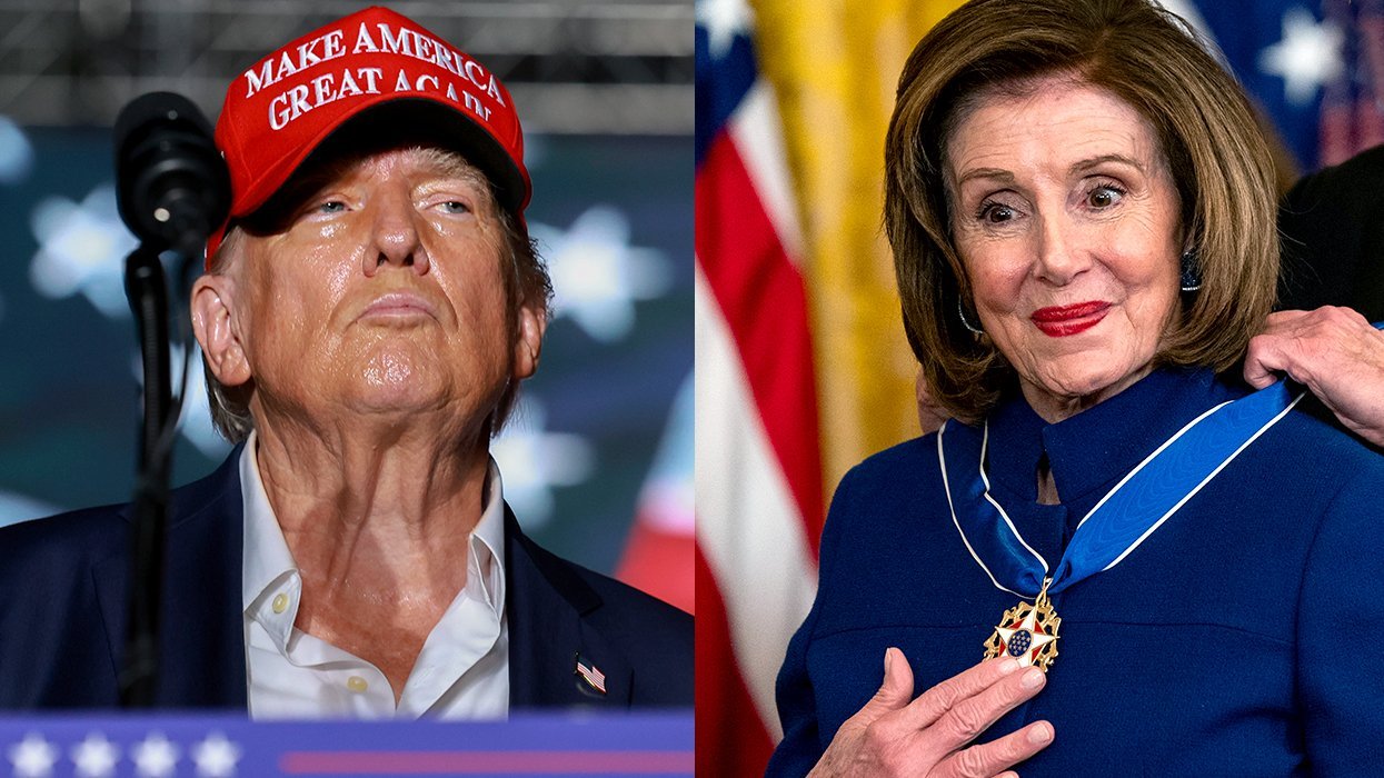 maga hat maniac donald trump presidential medal of freedom honoree nancy pelosi