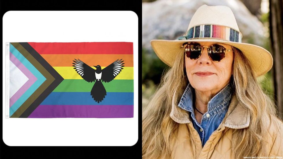 Magpie Flag and Lauri Carleton
