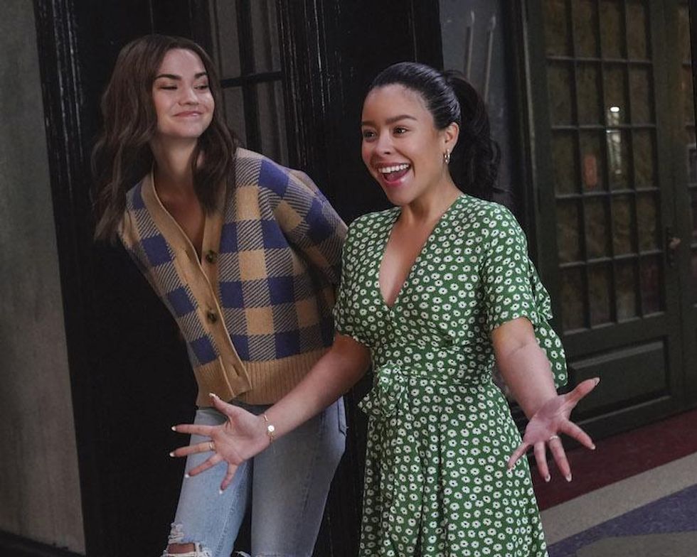 Maia Mitchell and Cierra Ramirez