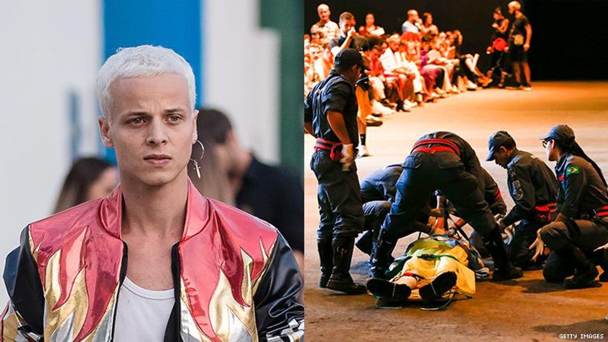 Male Model Dies On Catwalk In Sao Paulo