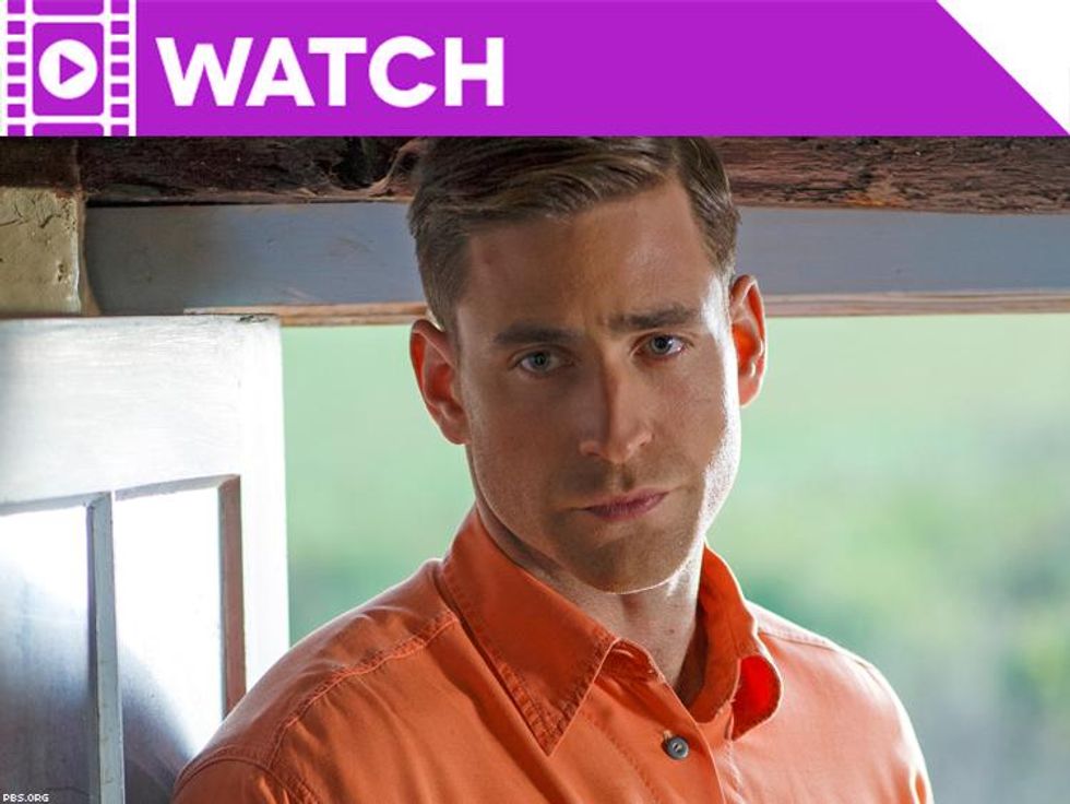 Man in an Orange Shirt