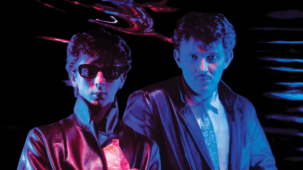 Marc Almond (left) and Dave Ball of Soft Cell