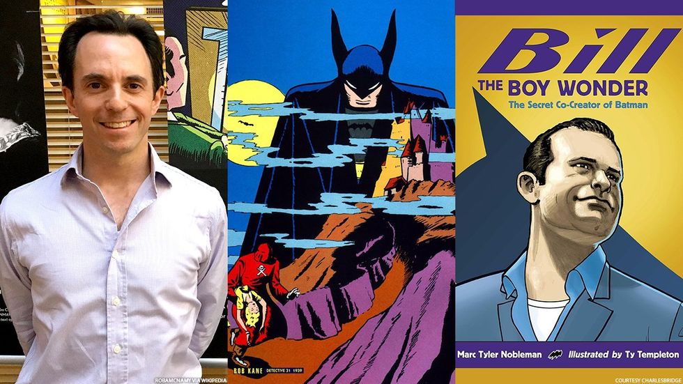 Marc Tyler Nobleman, Batman, and book cover