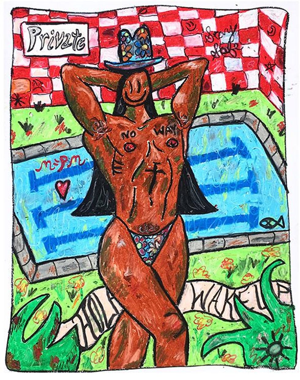 Marcel Alcala, "Wake-up", 2017