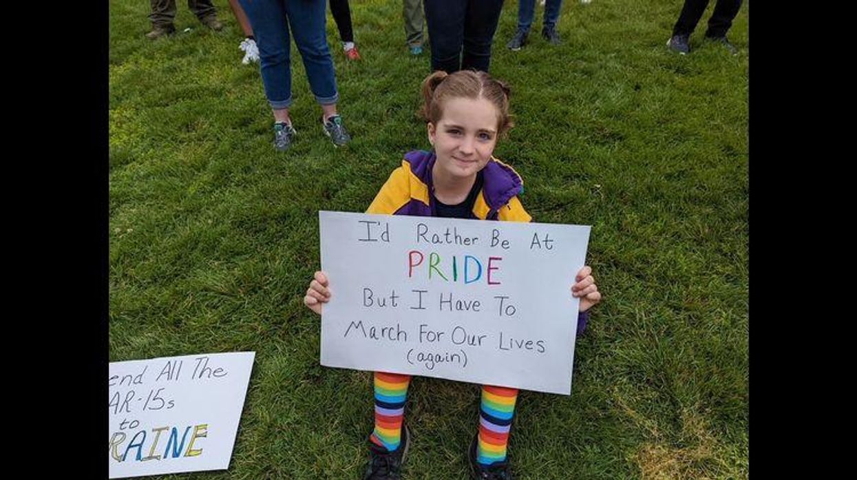 March for Our Lives participant