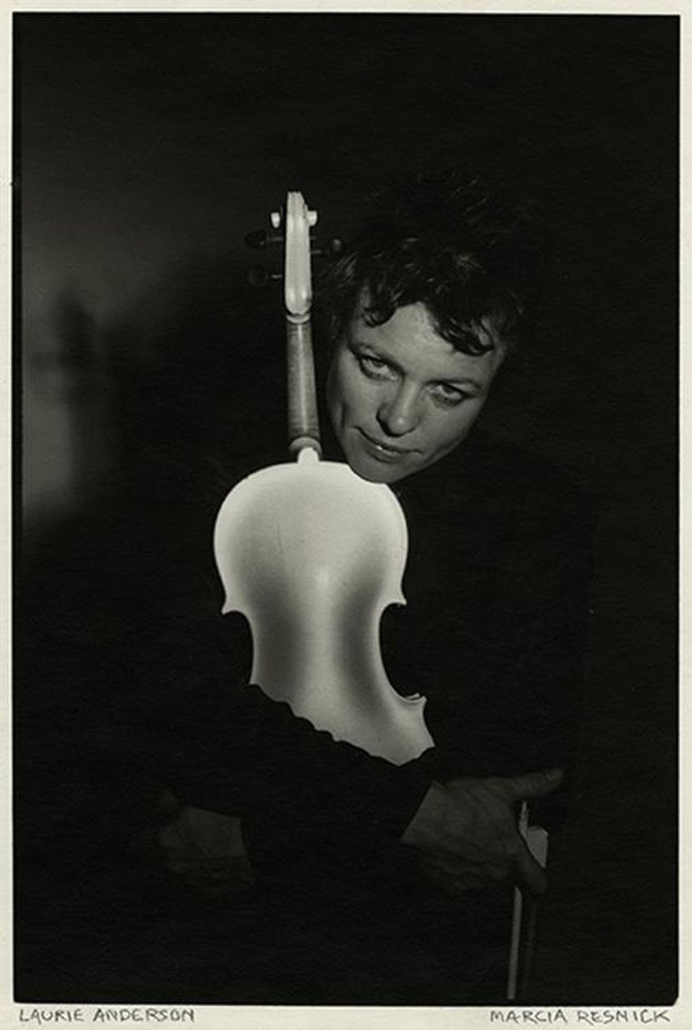 Marcia Resnick Laurie Anderson Crop 72