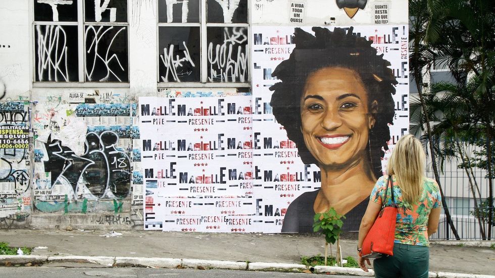 Marielle Franco mural