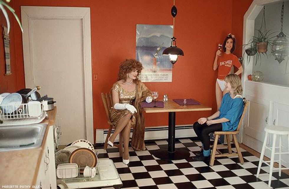 Mariette Pathy Allen, Drag babysitter, 1989. Courtesy of the artist.
