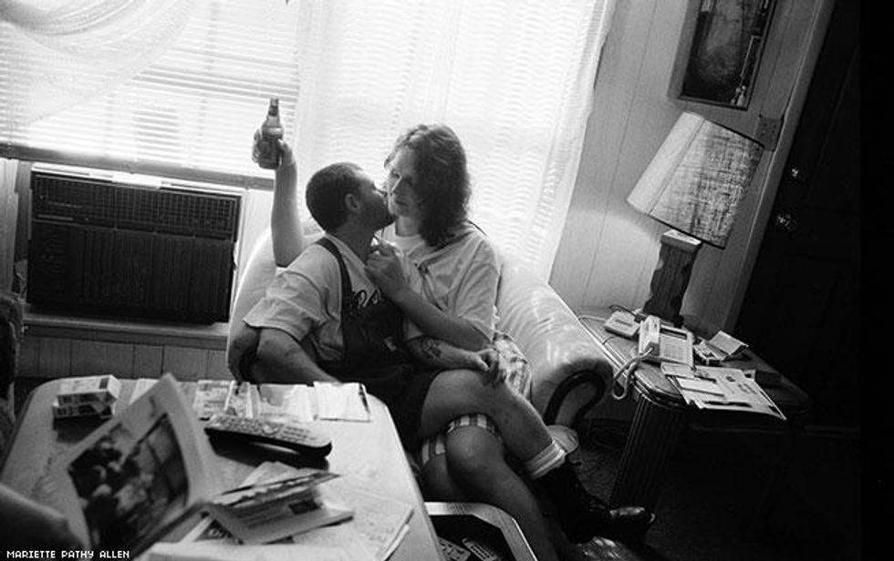 Mariette Pathy Allen, Max and Cori at Home, 2001. Courtesy of the artist.