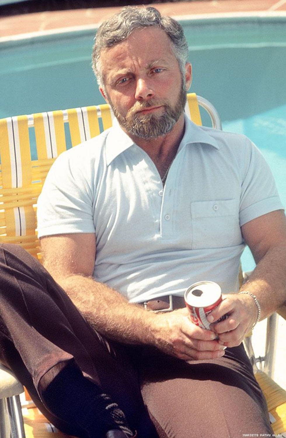 Mariette Pathy Allen, Steve Dain, formerly Doris, at home, 1984. Courtesy of the artist.