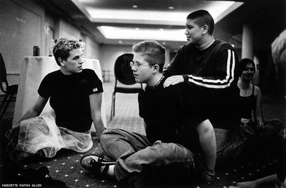 Mariette Pathy Allen, Students at the "True Spirit" Conference, 2000. Courtesy of the artist.