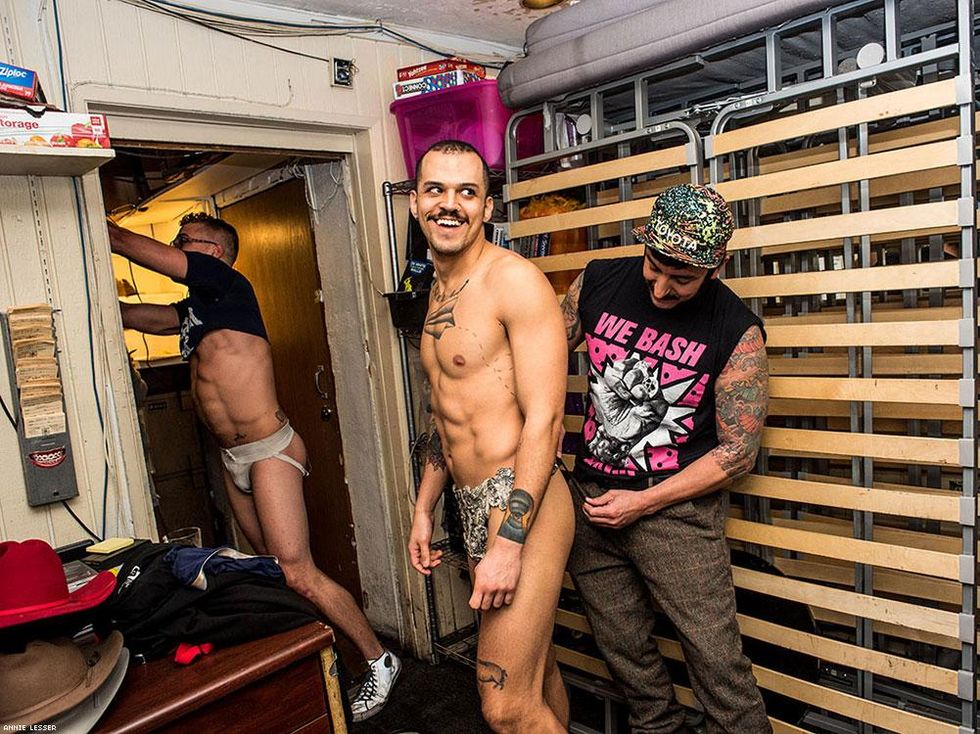 Mario, still fixing Rify's "costume."