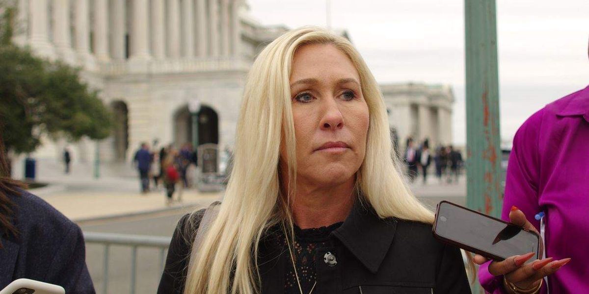 A heart filled with trans hate is how Marjorie Taylor Greene is choosing to be remembered